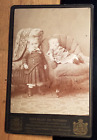2 małe dzieci - fotel / ok. 1880/90 KAB Oscar Roloff Berlin