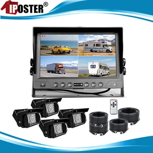 HD 9" Split Monitor Backup Camera For Truck RV Trailer Reversing See Blind spots - Picture 1 of 12