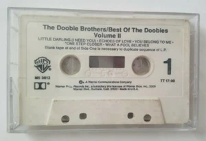 The Doobie Brothers Best of Volume 2 Cassette Tape, Tested, Works - Picture 1 of 4
