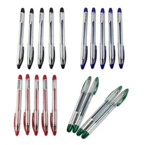 GEL PENS INK PEN FOR BUSINESS SCHOOL HOME OFFICE CHEAP BALLPOINT BLACK - Picture 1 of 9