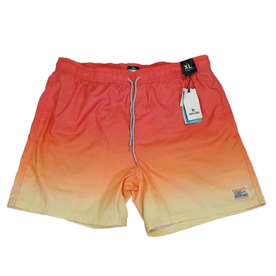 Rip Curl Lay Days Board Shorts Mens Size XL Regular Fit Stretch Orange Pockets - Image 1 of 4