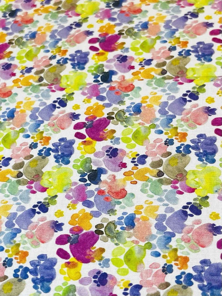 Dear Stella Fabrics Big Dog Walk Fat Eighth 9x21 — 第 1/1 张图片