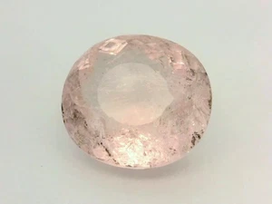 13.22Ct UNHEATED NATURAL PINK MORGANITE GEMSTONE FROM BRAZIL - Picture 1 of 7