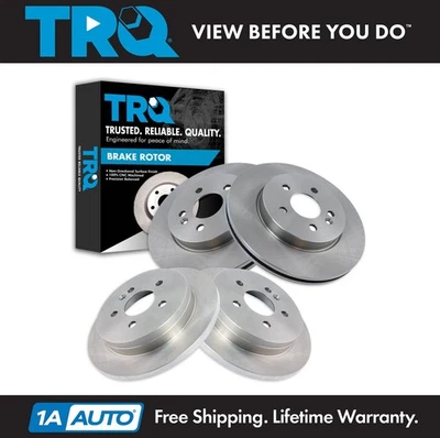 Juego de rotor de freno TRQ para Mercedes-Benz ML320 1998-2003 2003-2005 ML350 99 ML430 Foto 1 de 4