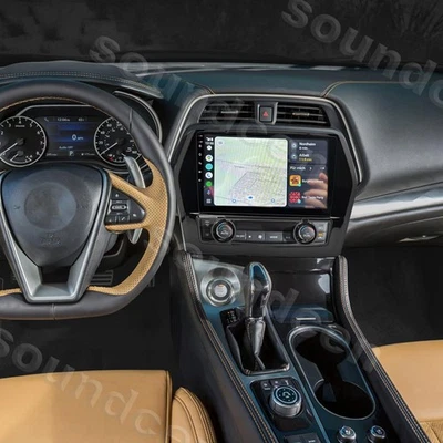 4+64G Car Stereo Radio GPS Fit For Nissan Maxima 2016-2023 Apple Carplay Android - Image 1 of 4
