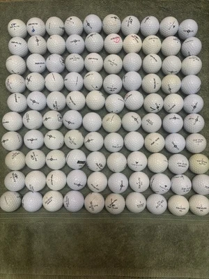 100 Top Flight Golf Balls 100 Balls Used Very Good Condition - Image 1 of 4