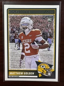 2025 Score Football #56 Matthew Golden (RC) - Green Bay Packers - Imagen 1 de 2