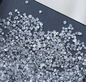 LOOSE LAB GROWN DIAMOND 1.30MM ROUND D F IF RAW DIAMONDS 1 TO 10 CT LOTS CVD - Picture 1 of 6