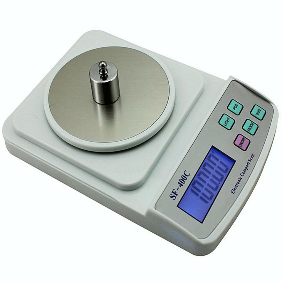 Báscula digital de precisión 500 g/0,01 g - Balanza de pesaje de joyas y hierbas - Imagen 1 de 4