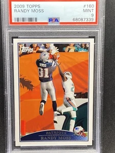 RANDY MOSS 2009 TOPPS # 160 PSA 9 - Picture 1 of 2