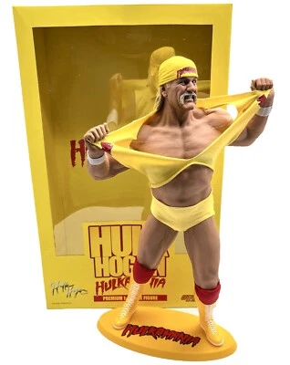 Figura Estatua Hulk Hogan Hulkamania Tormenta Coleccionables Premium 19 pulgadas STM87011 WWE Foto 1 de 4