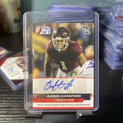 Aaron Hansford Auto 2022 Leaf Pro Set #PSA-AH1 - Image 1 of 2