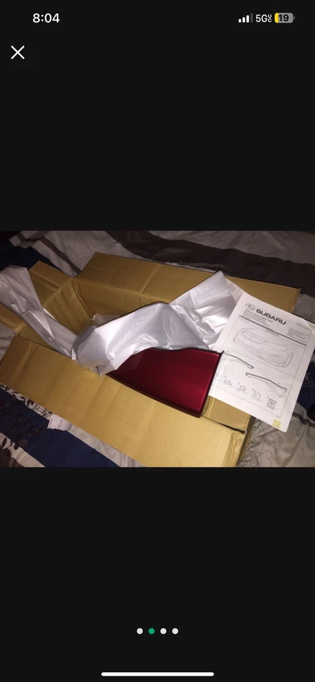 Subaru Impreza Wrx 2013-2014 bajo alerón delantero  Foto 1 de 3