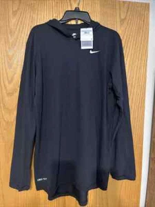 NIKE Dri-FIT Training Long Sleeve Hoodie Shirt Size M & S Various Colors - Picture 1 of 14