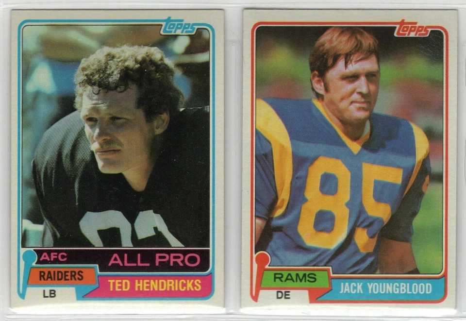 1981 Topps Football 2nd Part #201-400 Complete Your Set - You Pick! - Image 1 of 1
