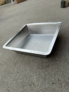 Bodenablaufsieb (Edelstahl). 10x10x3" - Bild 1 von 4