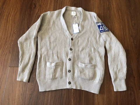 NWT Seattle Mariners 40th Anniversary Dockers Cardigan Sweater Size Medium Cover