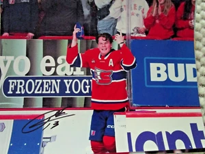 RASMUS EKSTROM SIGNED 8x10 PHOTO SPOKANE CHIEFS 2025 NHL PROSPECT (B) - Picture 1 of 2