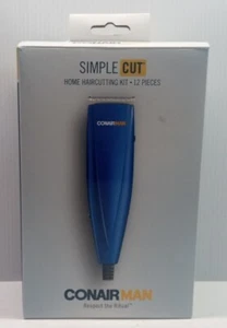 Conair Man Simple Cut 12 Piece Home Haircutting Clipper Kit - Picture 1 of 6