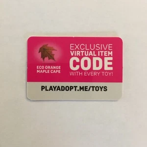 Roblox Adopt Me Virtual Item! Eco Orange Maple Cape. Code Only!! - Picture 1 of 2