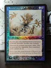Deadly bomb-death bomb mtg magic ps fr nm foil 2001