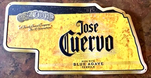 Jose Cuervo Blue Agave Tequila Nebraska Blechschild gelb & schwarz MAN CAVE - NEU - Bild 1 von 2