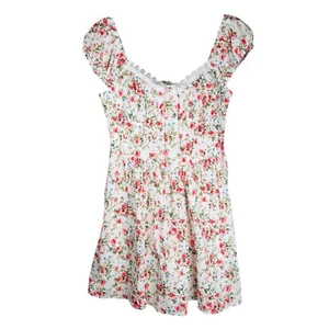 Mixed Threads Size Medium Floral Babydoll Fit & Flare Mini - Picture 1 of 8