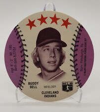 Rare Vintage 1977 Buddy Bell MSA Customized Sports Discs Cleveland Indians