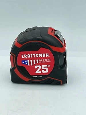 Craftsman 25ft X 1 1/4” Autolock Tape Measure 14” Reach CMHT37725 - USA - NOS - Image 1 of 4
