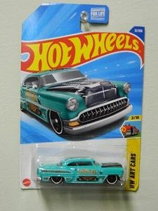 Hot Wheels Custom 53 Chevy #12/250 HW Art Cars 2/10 New in Package - Picture 1 of 3
