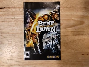 Beat Down Fists of Vengeance (PlayStation 2 PS2) nur Bedienungsanleitung - Bild 1 von 3