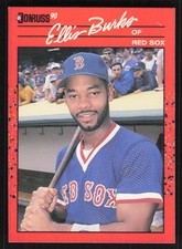 1990 Donruss Ellis Burks 228     Boston Red Sox #