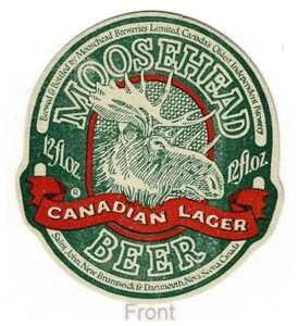 Moosehead Beer single paper coaster 1979 NOS - Picture 1 of 2