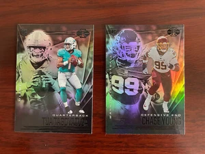 2020 Panini Illusions #6 Tua Tagovailoa and #25 Chase Young Cards - Picture 1 of 2