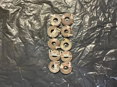 Lot of 10 Dymo Esselte Red Tape - Image 1 of 2