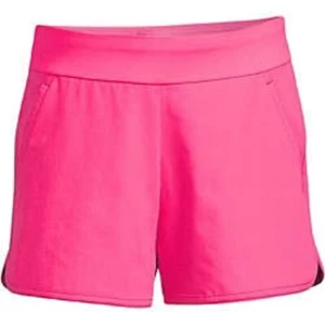 LANDS' END GIRL'S PLUS STRETCH WOVEN COMFORT WAIST SWIM SHORTS - Picture 1 of 4
