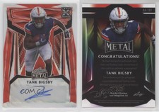 2023 Leaf Metal Orange Wave /3 Tank Bigsby #BA-TB1 Rookie Auto RC