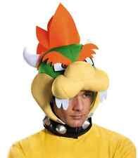 Bowser Headpiece Nintendo Super Mario Brothers Halloween Adult Costume Accessory