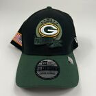 New Era 39Thirty NFL Green Bay Packers Salute to Service Hat Cap L/XL Flexfit 