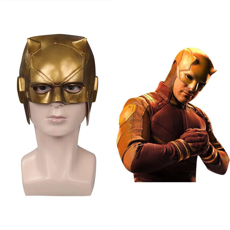She-Hulk daredevil Matt Murdock Mask Cosplay Latex Halloween Party Costume Props - Image 1 of 4