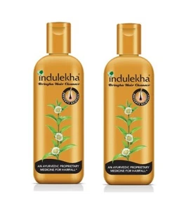 Indulekha Bringha Hair Anti-Hairfall Shampoo,100 ml x 2 pack Free shipping world - Picture 1 of 9