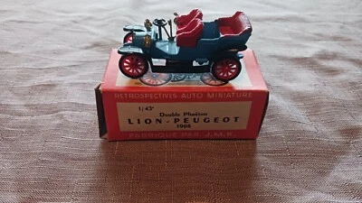 RAMI,JMK N°3 LION PEUGEOT Double Phaeton 1908 - Photo 1/4