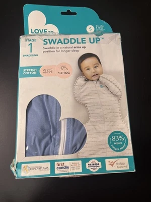 Love To Dream SWADDLE UP™ Original Envoltura Rosa Luna 8-13 libras Etapa 1 Pequeña Foto 1 de 4