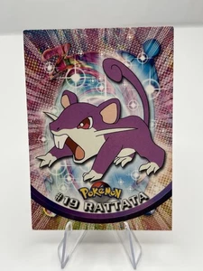 #19 Rattata Topps Red Logo Non-Holo MP - Picture 1 of 2