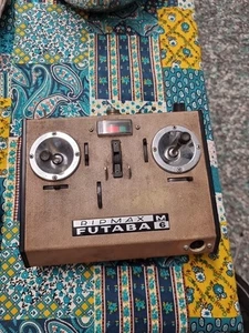 RIPMAX FUTABA m6 TRANSMITTER Tx vintage M 6 . Untested  - Picture 1 of 6