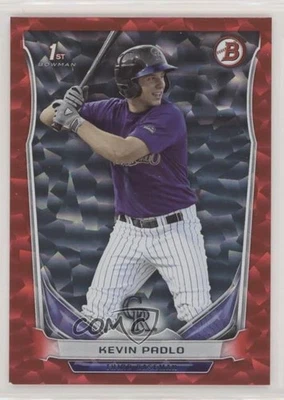 2014 Bowman Draft Red Ice /150 Kevin Padlo #DP123 - Image 1 of 2