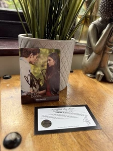 Nina Dobrev Signed Vampire Diaries Season one Trading Card with COA - Picture 1 of 4