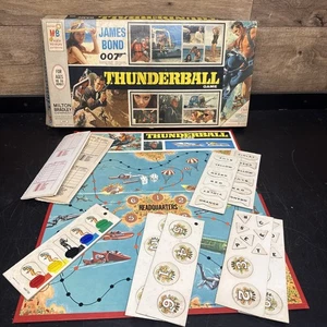 1965 Milton Bradley James Bond 007 Thunderball Spiel 100% vollständig - Bild 1 von 11