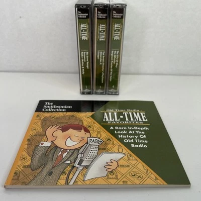 Smithsonian Collection Old Time Radio All-Time Favorites 1997 Cassettes # 1 3 4 Foto 1 de 4