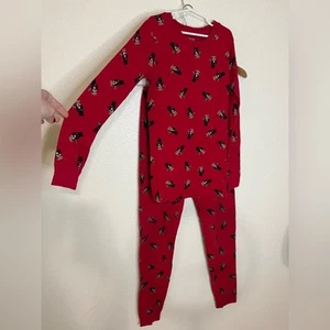 Polo Ralph Lauren Red Bear Stretch Jersey Sleep Set Pajamas Boys 14 - Picture 1 of 4